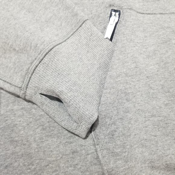 Peloton x Fourlaps Sweatshirt Mens Large Pullover Grey Rush 1/4 Zip Reflective - Picture 5 of 15